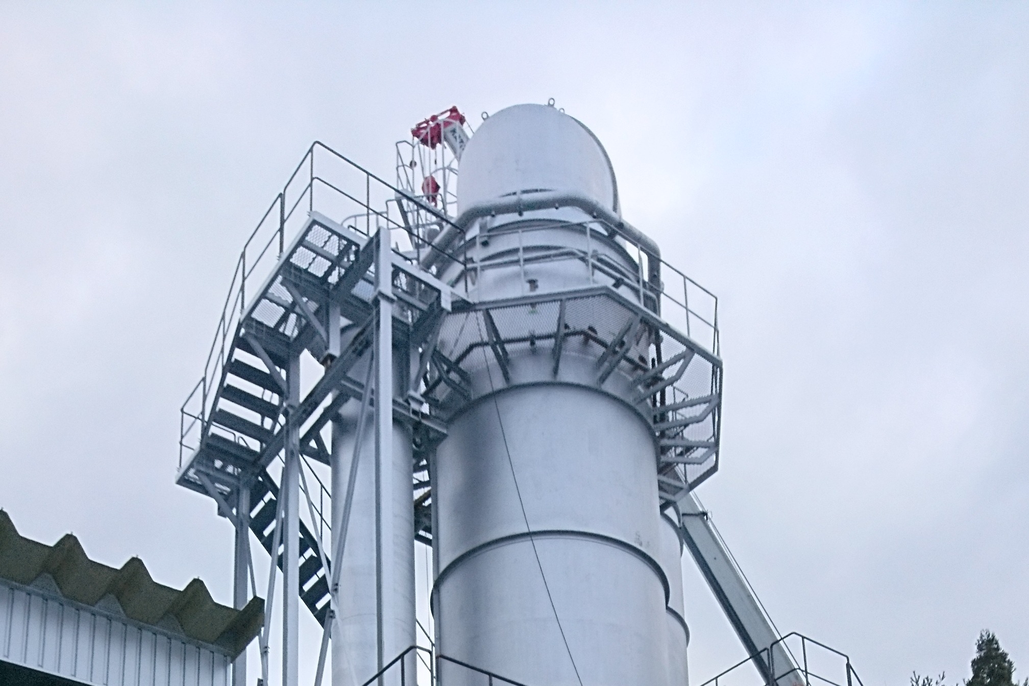 新焼却炉建設風景